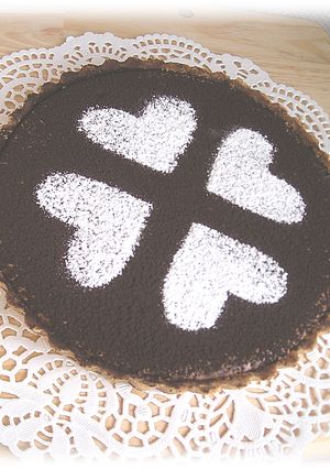 チョコムースタルト・。・。☆バレンタイン-レシピのメイン写真