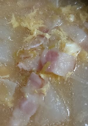カブとベーコンの味噌汁*-レシピのメイン写真