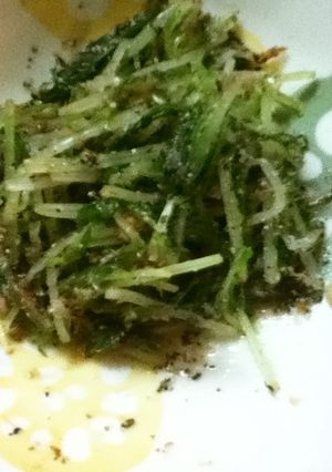 お弁当のおかず　水菜のおひたし-レシピのメイン写真