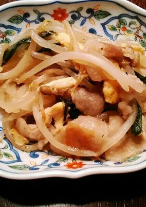 【節約＆ヘルシー】豚肉のもやし炒め-レシピのメイン写真