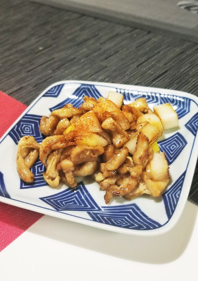ネギ鶏皮焼き-レシピのメイン写真