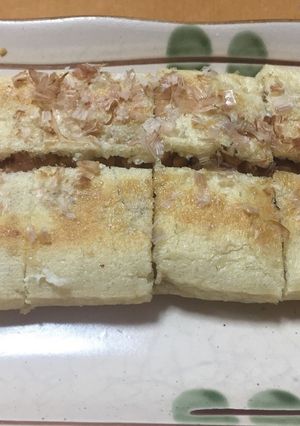 簡単一品☆納豆キツネ焼き-レシピのメイン写真