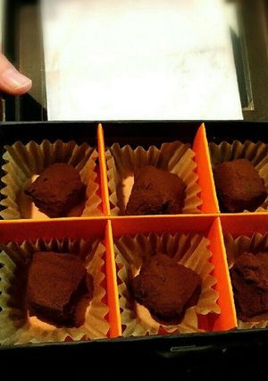 簡単生チョコ-レシピのメイン写真