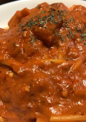 チーズが香る♩トマトクリームパスタ★-レシピのメイン写真