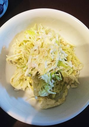 簡単キャベツとツナのサラダ-レシピのメイン写真