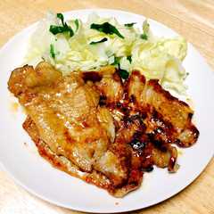 รูปของ 豚肉の生姜焼き2