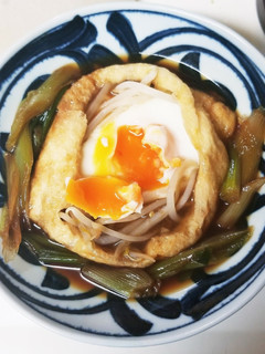 油あげの巣ごもり卵-レシピのメイン写真