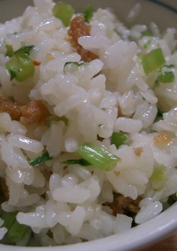 ✿鶏皮と青菜の混ぜご飯✿-レシピのメイン写真