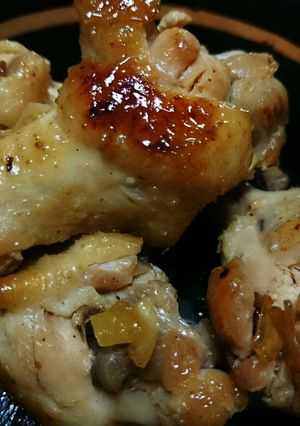 手羽元 塩レモン焼きと鳥粥-レシピのメイン写真