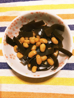 だし昆布リメイク!甘うま昆布豆-レシピのメイン写真