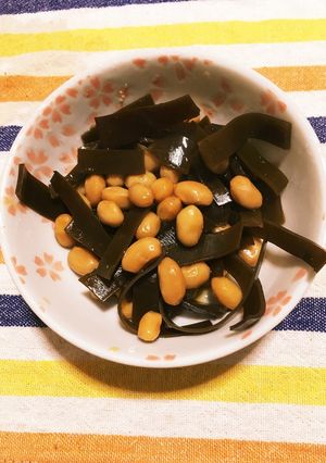 だし昆布リメイク！甘うま昆布豆-レシピのメイン写真
