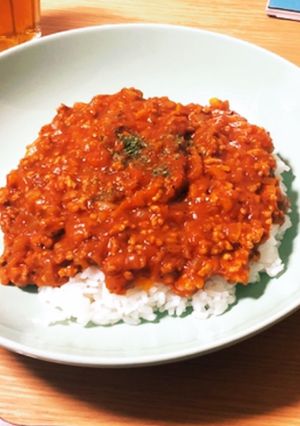 私流キーマカレー-レシピのメイン写真