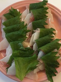 おつまみ 生ハム大葉大根 簡単-レシピのメイン写真