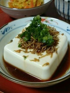 カリカリじゃこのせ豆腐-レシピのメイン写真