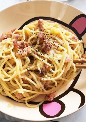 とっても美味しいカルボナーラ♪-レシピのメイン写真
