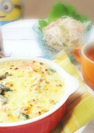 鮭とじゃがいもとほうれん草のグラタン-レシピのメイン写真