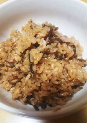 材料３つ！簡単すぎる炊き込みごはん♪-レシピのメイン写真