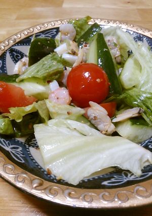 シーフードと野菜のマリネ-レシピのメイン写真