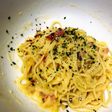 最強卵かけパスタ〜カルボナーラ風〜