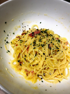 最強卵かけパスタ〜カルボナーラ風〜-レシピのメイン写真