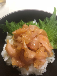 びんちょうまぐろ で 中落ち風びんとろ丼-レシピのメイン写真