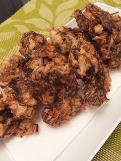 油はねしない!サックサクのもずくの天ぷら-レシピのメイン写真