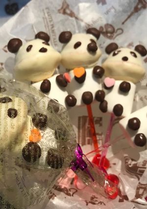 バレンタイン簡単大量可愛い★パンダチョコ-レシピのメイン写真