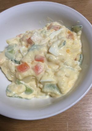 ポテトたまごサラダ-レシピのメイン写真