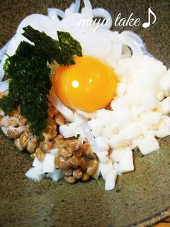 いか山芋納豆♪めっちゃ幸せ♡-レシピのメイン写真