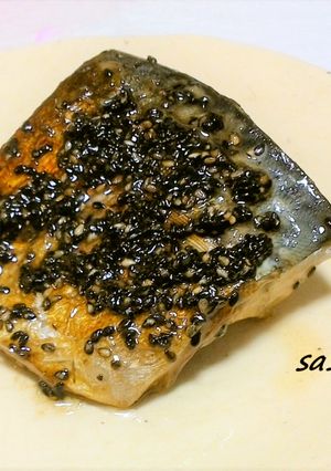 しっとり仕上がる！鯖のコクごまマヨ焼き！-レシピのメイン写真
