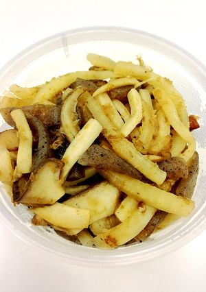 きのことお大根とおこんにゃくの炒め物-レシピのメイン写真