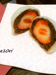 煮あずきを煮詰めて餡子に!大福にどうぞ!-レシピのメイン写真