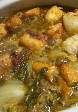 丸ごとカブラと白菜を使った絶品カレー鍋-レシピのメイン写真