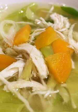鶏のささみスープ-レシピのメイン写真
