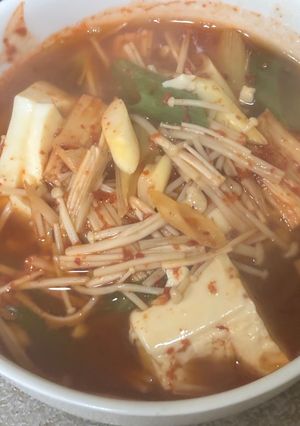 簡単美味しいスンドゥブチゲ😋-レシピのメイン写真