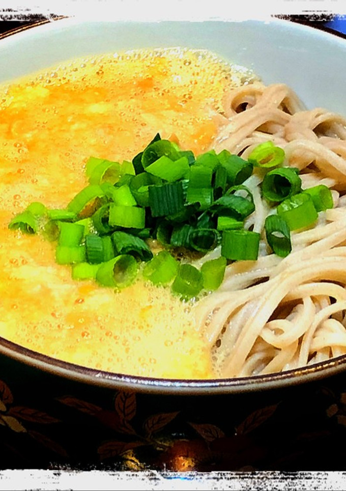 とろろ卵納豆蕎麦-レシピのメイン写真