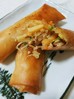 簡単☆トロミ無し野菜たっぷり春巻き-レシピのメイン写真