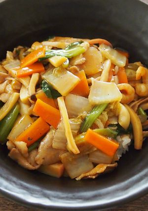 レンジで簡単！中華丼-レシピのメイン写真