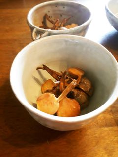 くわいの素揚げ&甘くない煮物-レシピのメイン写真