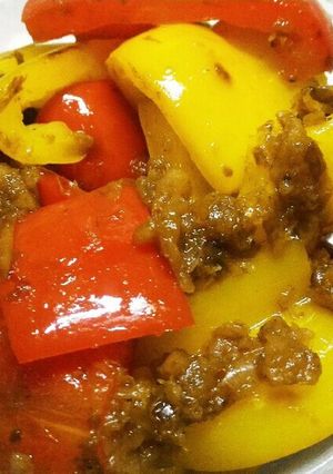 パプリカの梅肉おかか和え-レシピのメイン写真