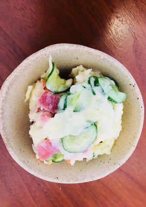 ポテトベース使用のポテトサラダ！-レシピのメイン写真