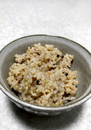 圧力鍋でプチプチもちもち。雑穀米入り玄米-レシピのメイン写真