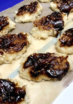 白玉うどんの味噌だんご-レシピのメイン写真