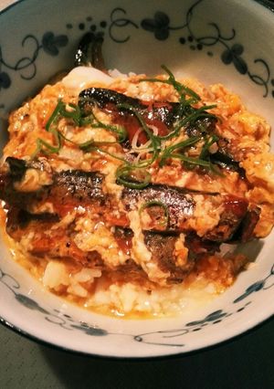 おうち居酒屋★秋刀魚の蒲焼（缶詰）丼★-レシピのメイン写真