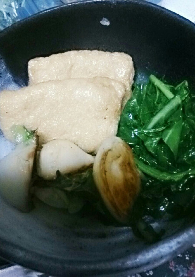 かぶの揚げ炒め煮-レシピのメイン写真