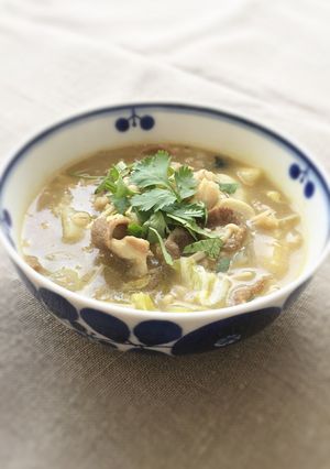 ラム肉の具だくさんスープ（火鍋風）-レシピのメイン写真