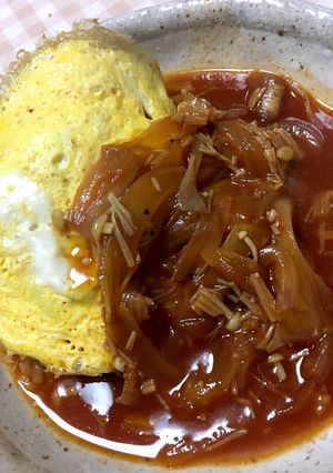 焼肉のタレでとても簡単ハヤシライス-レシピのメイン写真