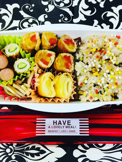 カラフル弁当 パプリカの肉巻き-レシピのメイン写真