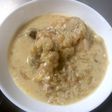 簡単♡丸鶏でコク旨な濃厚シチュー♪圧力鍋