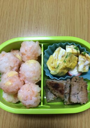 ちびっこ弁当〜レンコンハンバーグ〜-レシピのメイン写真